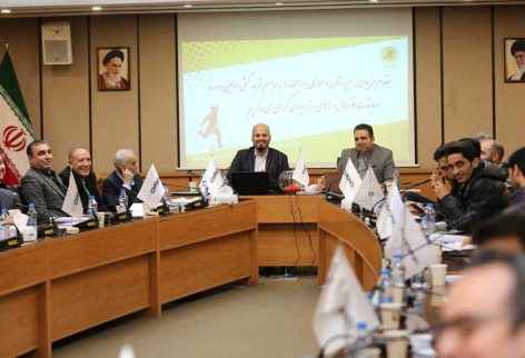 مراسم قرعه کشی مسابقات فوتسال بین برندها